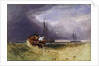 Fishing Boats Off Yarmouth, 1832 by John Sell Cotman