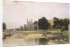 Eton Colleage, 1827 by William Daniell