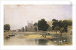 Eton Colleage, 1827 by William Daniell