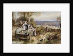 A Peep at the Hounds: 'Here They Come' by Myles Birket Foster