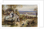 A Peep at the Hounds: 'Here They Come' by Myles Birket Foster