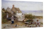 Runswick Bay, Yorkshire by Myles Birket Foster