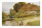 Watching the Ducks by Arthur Claude Strachan