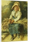 The Young Gleaner by William Henry Hunt