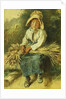 The Young Gleaner by William Henry Hunt