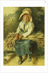 The Young Gleaner by William Henry Hunt