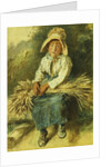The Young Gleaner by William Henry Hunt