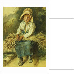 The Young Gleaner by William Henry Hunt