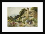 A Cottage at Selworthy, near Minehead by Arthur Claude Strachan