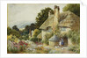 A Cottage at Selworthy, near Minehead by Arthur Claude Strachan