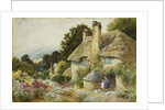 A Cottage at Selworthy, near Minehead by Arthur Claude Strachan