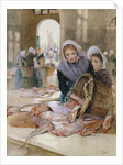 Women in the Fish Market, Boulogne by Hector Caffieri