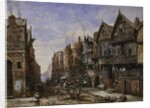 Chester: Watergate Street from the Corner of Crook Street, with Eastgate Beyond by Louise Ingram Rayner