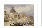 The Church of San Simone and San Guida, Venice: Arrival of a Train by Myles Birket Foster