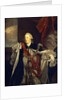 Portrait of William Augustus, Duke of Cumberland, standing three-quarter length, in Garter Robes by Joshua Reynolds