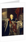 Portrait of William Augustus, Duke of Cumberland, standing three-quarter length, in Garter Robes by Joshua Reynolds
