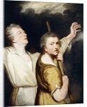 Portrait of the Artist and Thomas Jervais as Adoring Shepherds by Joshua Reynolds