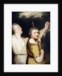 Portrait of the Artist and Thomas Jervais as Adoring Shepherds by Joshua Reynolds