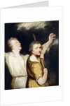 Portrait of the Artist and Thomas Jervais as Adoring Shepherds by Joshua Reynolds