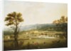 An Extensive View of Chatsworth, Derbyshire from the South-West by Thomas Smith of Derby