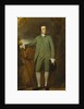 Portrait of George Morewood, Standing Full Length, in a Green Coat, Waistcoat and Breeches, Holding a Hat in His Left Hand, a Cane in His Right by George Romney