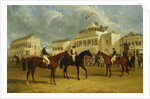 Preparing to Start for the Emperor of Russia's Cup at Ascot, 1845, 1845 by John Frederick Herring Snr