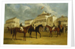 Preparing to Start for the Emperor of Russia's Cup at Ascot, 1845, 1845 by John Frederick Herring Snr