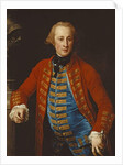 Portrait of a Cavalry Officer in Walking-Out Dress by Pompeo Girolamo Batoni