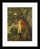 Portrait of Colonel Charles Heathcote, Standing Small Full Length in a Wooded Landscape, in the Uniform of the Thirty-Fifth Foot Regiment by Joseph Wright of Derby
