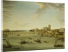 The Thames from the Terrace of Somerset House Looking Towards Westminster, 1750 by Antonio Joli