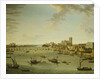 The Thames from the Terrace of Somerset House Looking Towards Westminster, 1750 by Antonio Joli