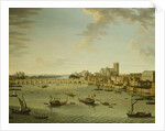 The Thames from the Terrace of Somerset House Looking Towards Westminster, 1750 by Antonio Joli