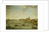 The Thames from the Terrace of Somerset House Looking Towards Westminster, 1750 by Antonio Joli