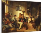 Travellers Resting in a Tavern, 1852 by Frederick Trevelyan Goodall