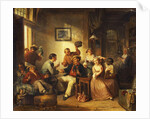 Travellers Resting in a Tavern, 1852 by Frederick Trevelyan Goodall