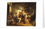 Travellers Resting in a Tavern, 1852 by Frederick Trevelyan Goodall