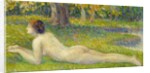 Reclining Woman; Femme Allongee by Hippolyte Petitjean