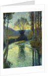 Banks of the River; Au Bord de la Riviere by Henri Jean Guillaume Martin