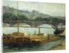 Boats at Groix; Bateaux a Groix by Paul Signac