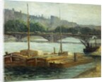 Boats at Groix; Bateaux a Groix by Paul Signac