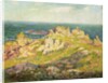 Rocks by the Sea; Rochers au Bord de la Mer by Henry Moret
