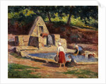 Laundry Maids, Kermouster; Kermouster, Les Lavandieres, 1914-1915 by Maximilien Luce
