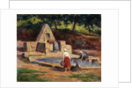Laundry Maids, Kermouster; Kermouster, Les Lavandieres, 1914-1915 by Maximilien Luce