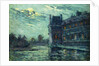 The Floods of 1910, The Pavilon de Flore, at The Louvre, Paris; Les Inondations de 1910, Le Pavillon de Flore, 1910 by Maximilien Luce