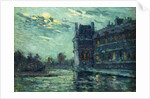 The Floods of 1910, The Pavilon de Flore, at The Louvre, Paris; Les Inondations de 1910, Le Pavillon de Flore, 1910 by Maximilien Luce