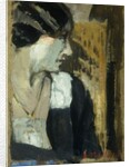 Profile of a Woman; Profil de Femme by Edouard Vuillard
