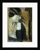 Profile of a Woman; Profil de Femme by Edouard Vuillard
