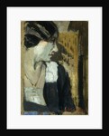 Profile of a Woman; Profil de Femme by Edouard Vuillard