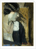 Profile of a Woman; Profil de Femme by Edouard Vuillard