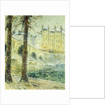 The Pont Marie in the Snow; Le Pont Marie, Effet de Neige, c.1926 by Gustave Loiseau